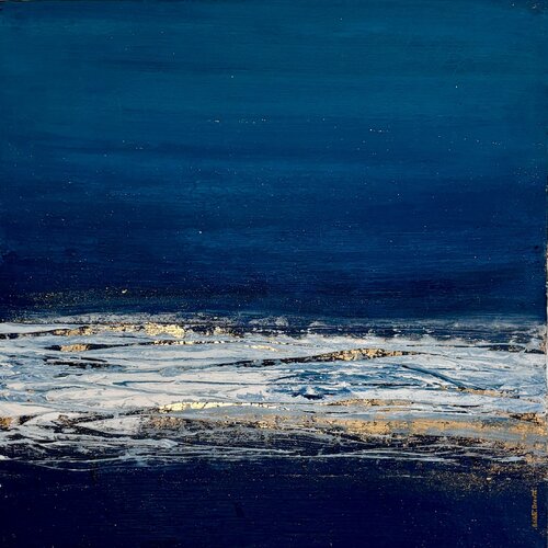 Au fil de l'eau by Brigitte Dravet, Painting for Sale on Select