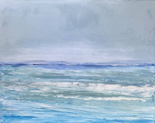 Poésie marine by Brigitte Dravet, Painting for Sale on Select