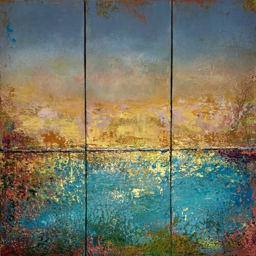 1 2 3 Soleil by Brigitte Dravet, Painting for Sale on Select