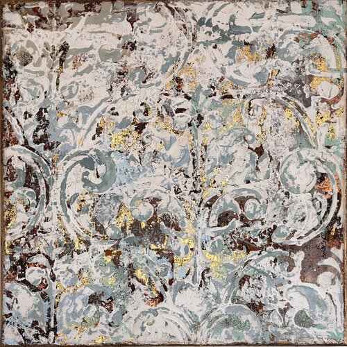 "Les Couches de la Vie" by Brigitte Dravet, Painting for Sale on Select