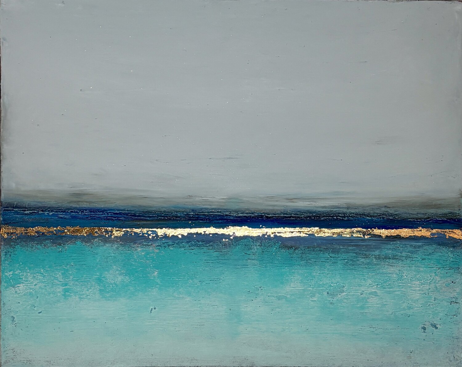 Dreaming of the sea Brigitte Dravet Original painting for sale