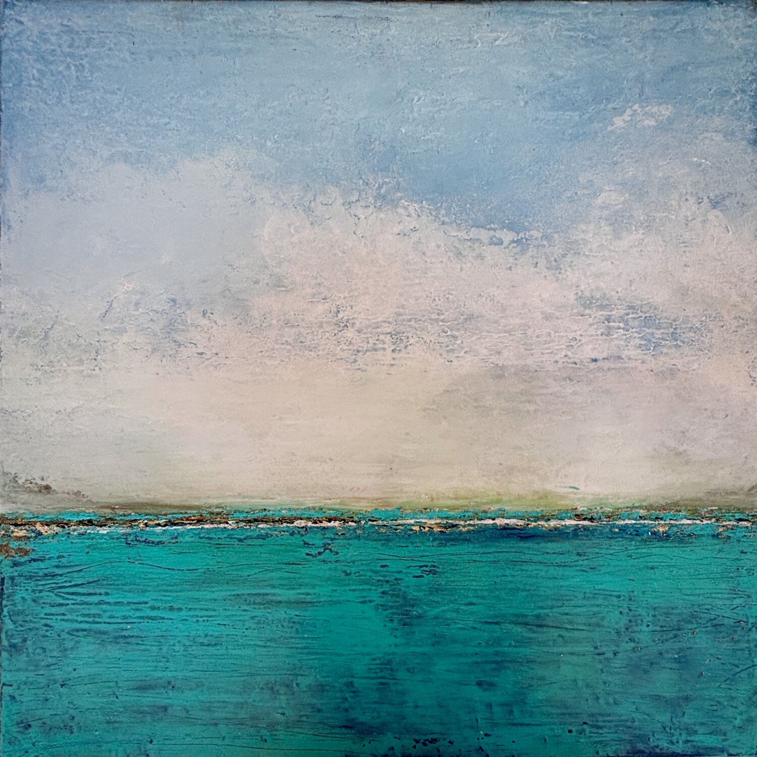la tête dans les nuages Brigitte Dravet Original painting for sale