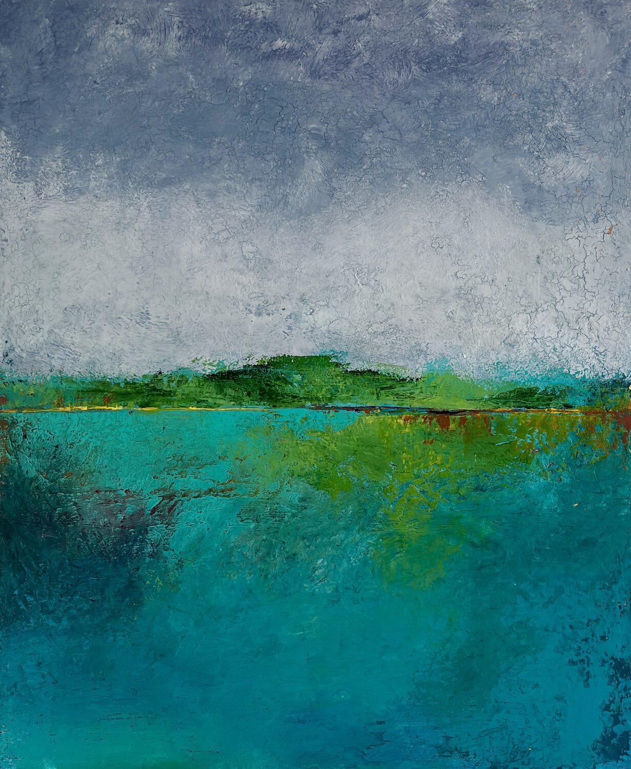 Emmène-moi voir la mer. Brigitte Dravet Original painting for sale