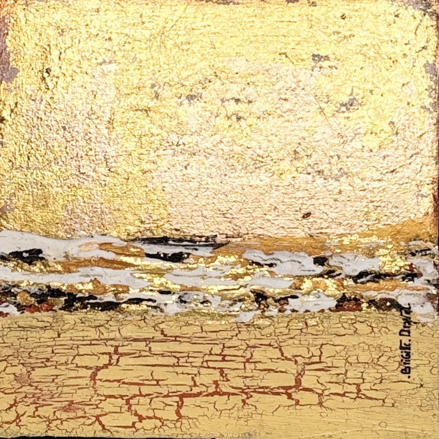 Horizon 15 Brigitte Dravet Original painting for sale