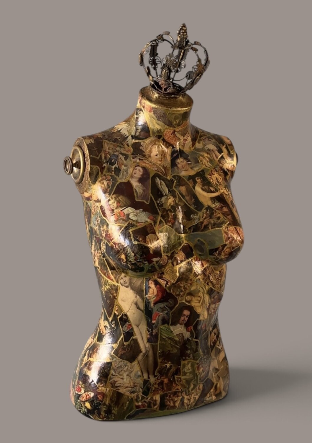 Queen of Art Brigitte Dravet Sculpture for sale