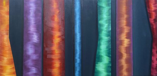Ritmo by Elisa Spagnoli, Painting for Sale on Select