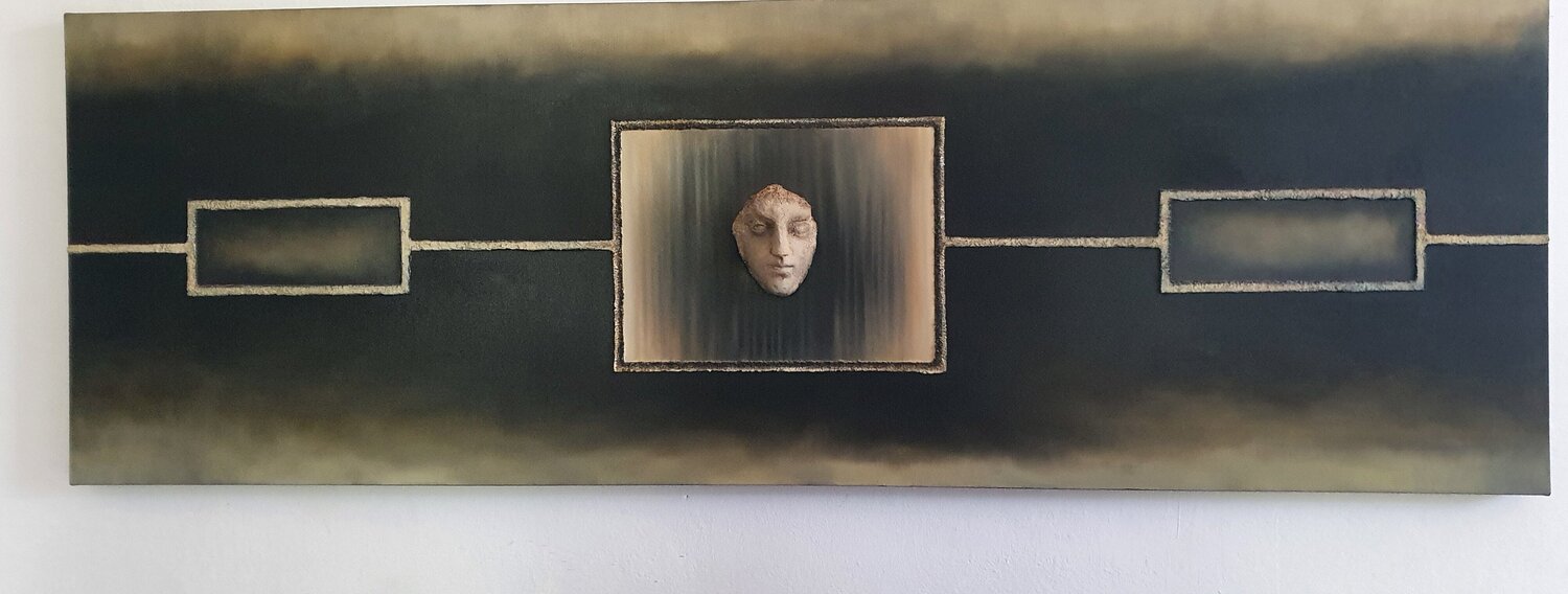 Trascendenza della solitudine Elisa Spagnoli Original painting for sale