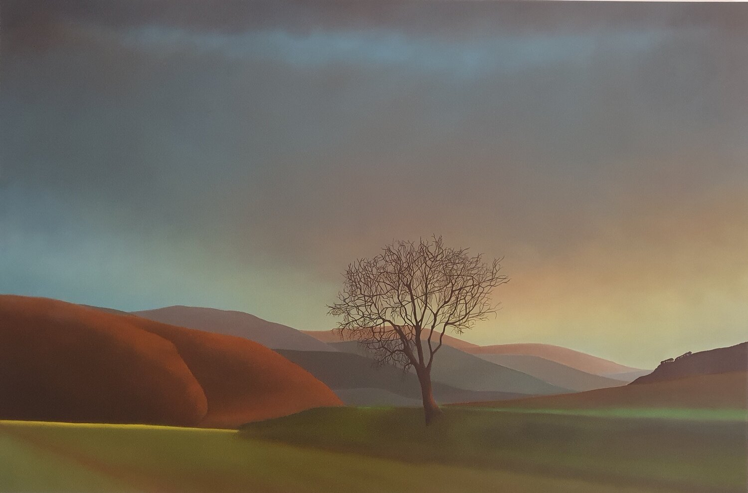 L'albero Elisa Spagnoli Original painting for sale