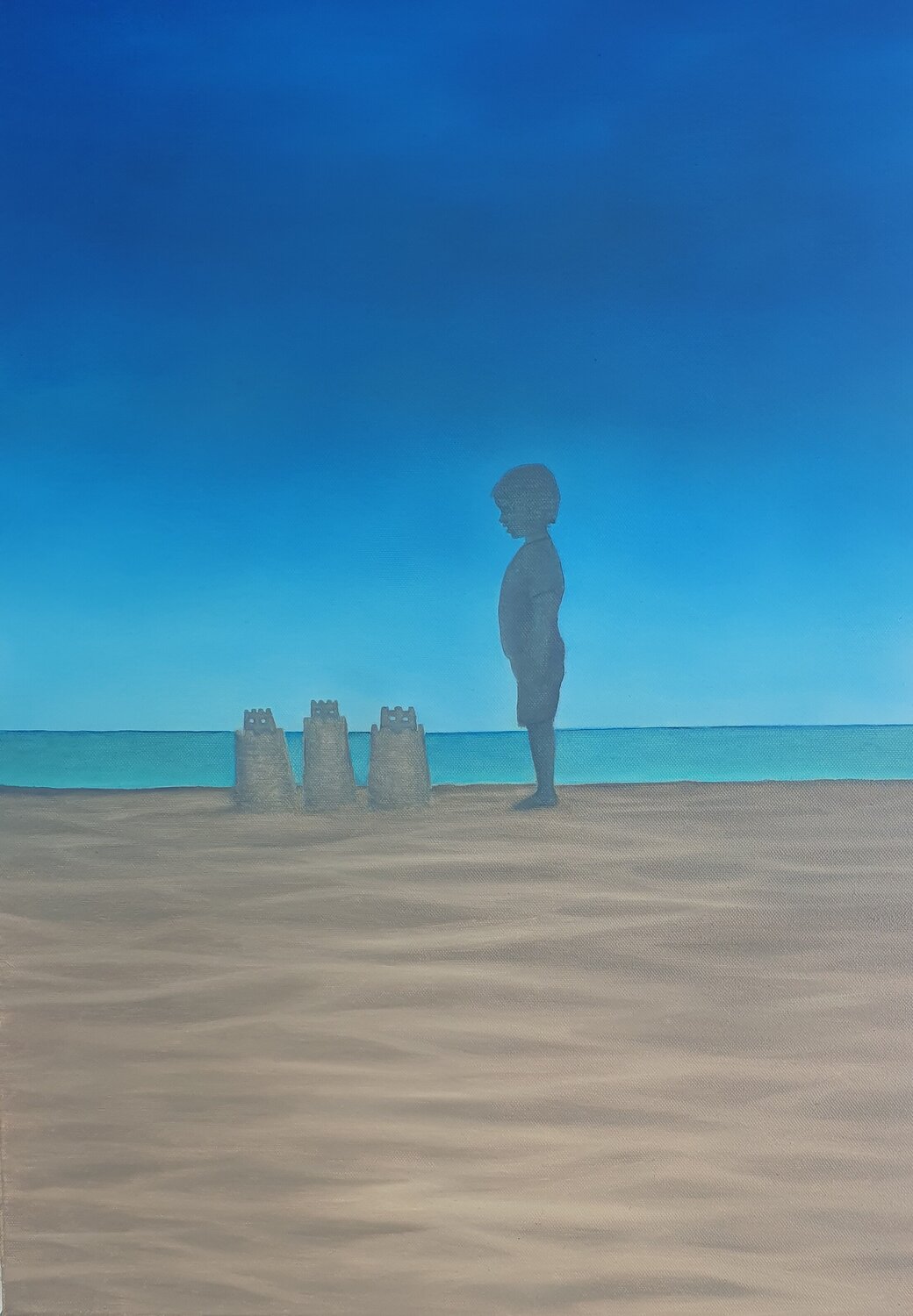 Tre torri Elisa Spagnoli Original painting for sale
