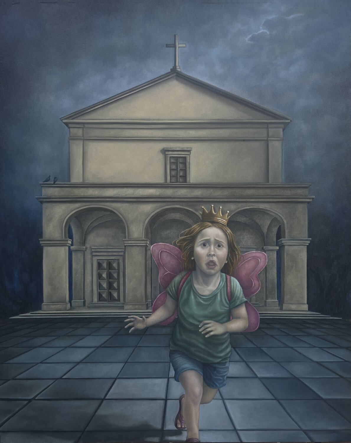 Il volo negato Elisa Spagnoli Original painting for sale