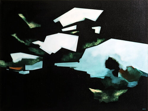 LE.COULOIR.D'ORION.ou.M42 by Franck Muracciole, Painting for Sale on Select