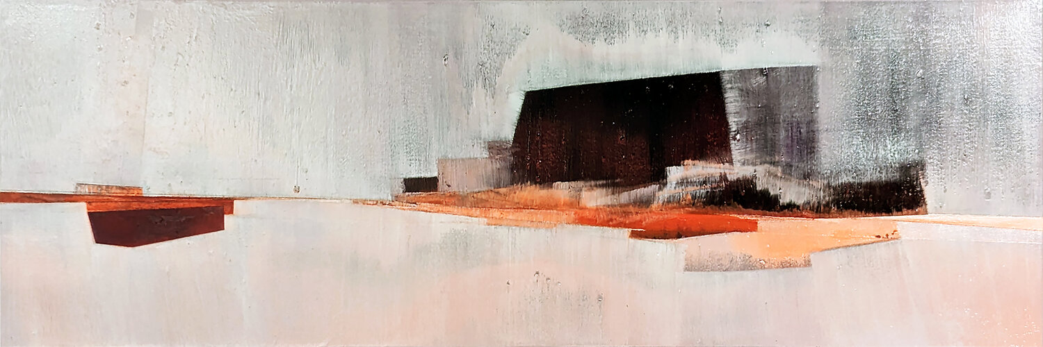 L'ORPHELINE & L'ORIFLAMME Franck Muracciole Original painting for sale