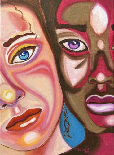 Sororité #3 by Mathilde Polidori, Painting for Sale on Select