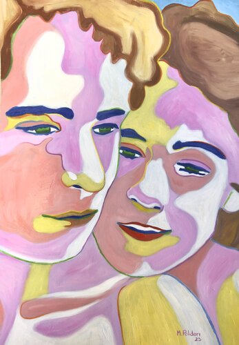 Printemps suspendu #4, Tendresse by Mathilde Polidori, Painting for Sale on Select