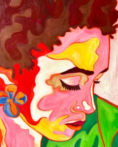 Summer Confidence by Mathilde Polidori, Painting for Sale on Select