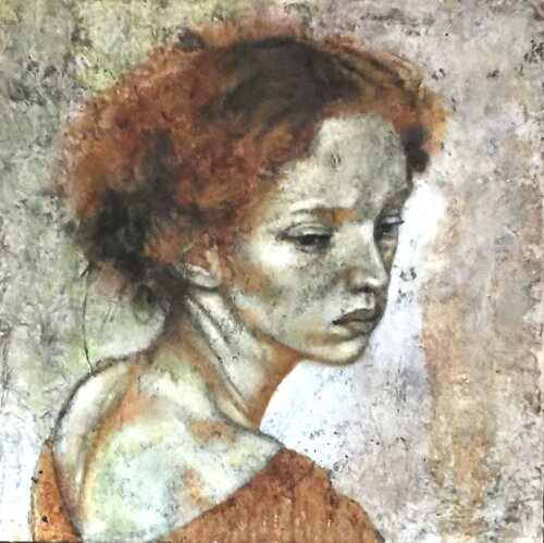 Rotköpfchen by Eva Vogt, Painting for Sale on Select