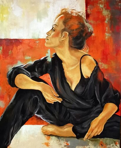 Morgensonne by Eva Vogt, Painting for Sale on Select