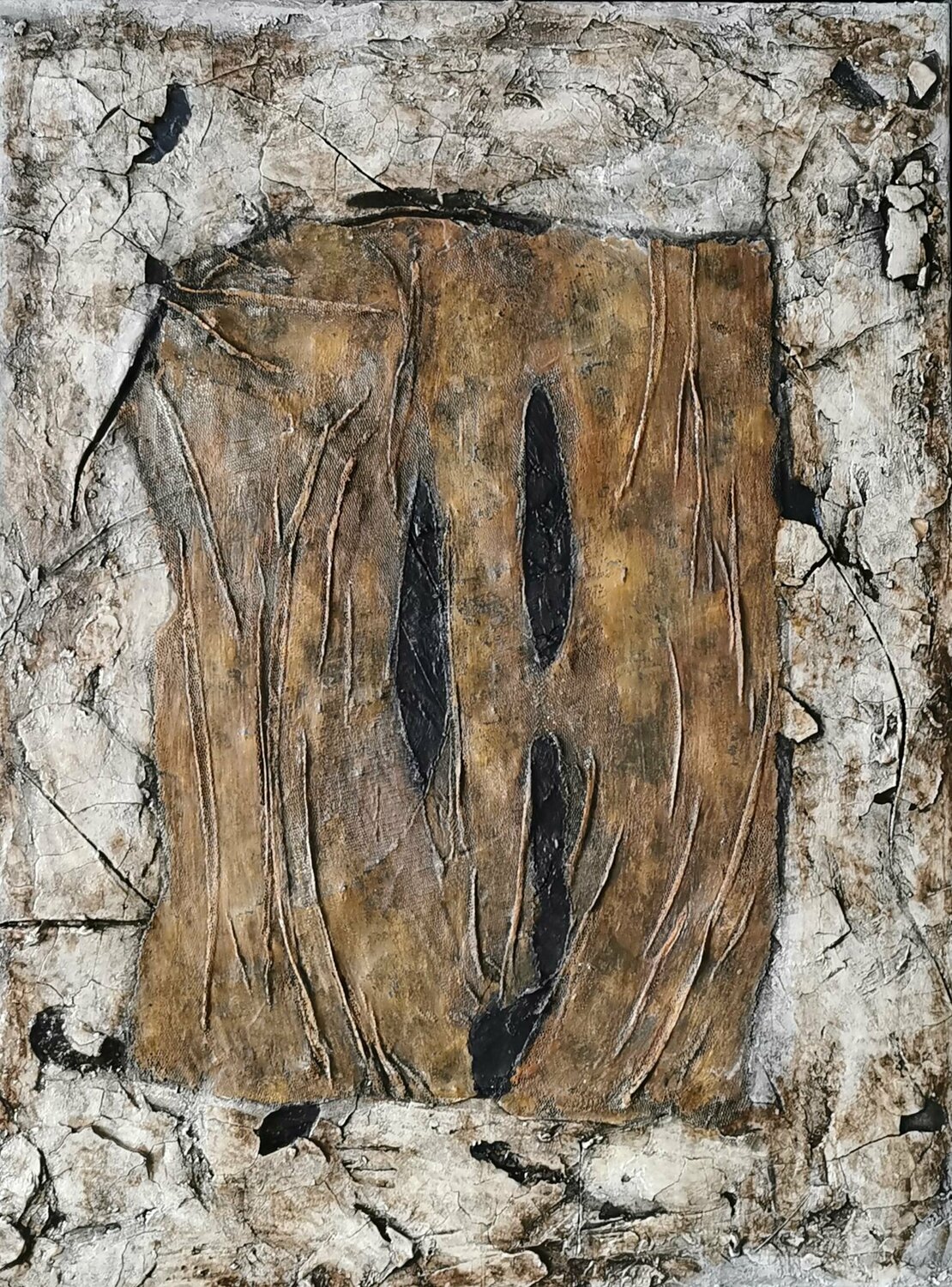 Gerissen Eva Vogt Original painting for sale