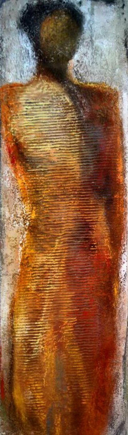 Stolz und selbstbewusst Eva Vogt Original painting for sale