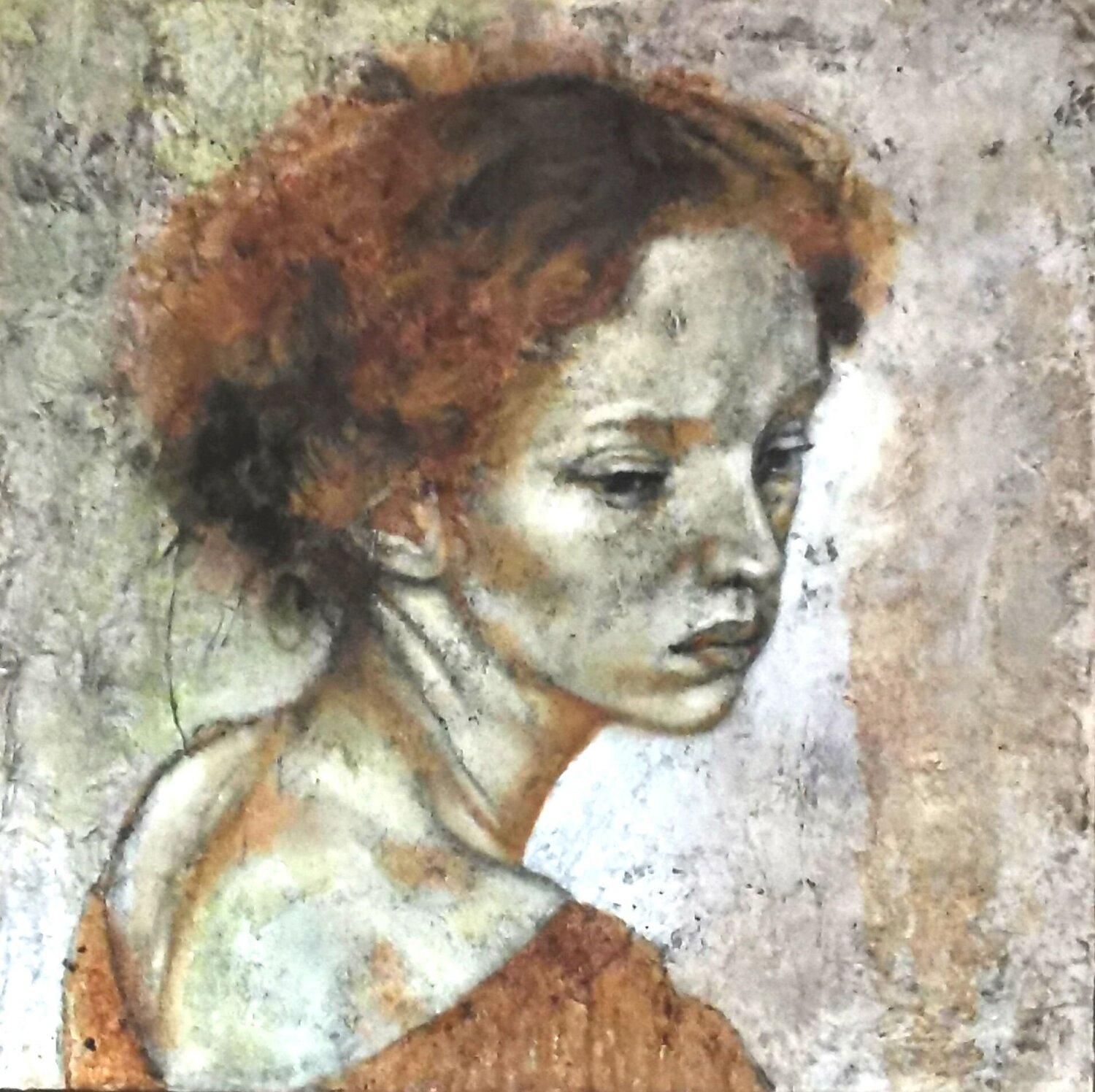 Rotköpfchen Eva Vogt Original painting for sale