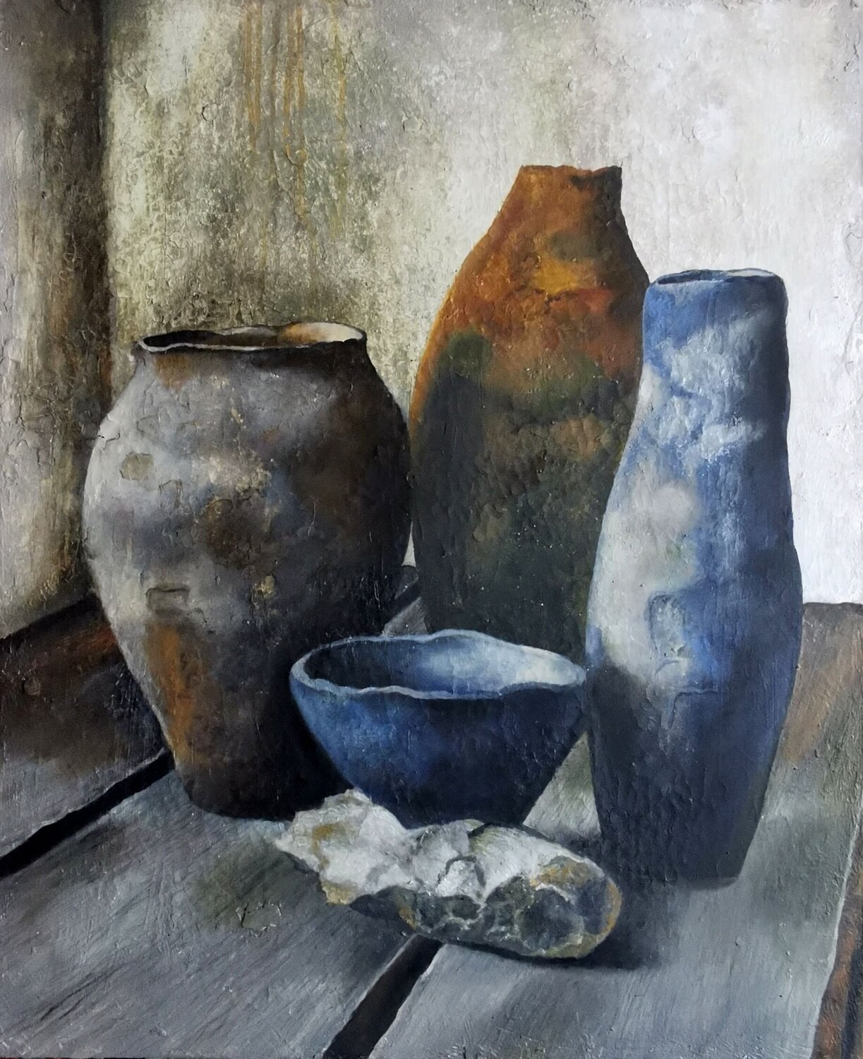 Verbundenheit Eva Vogt Original painting for sale