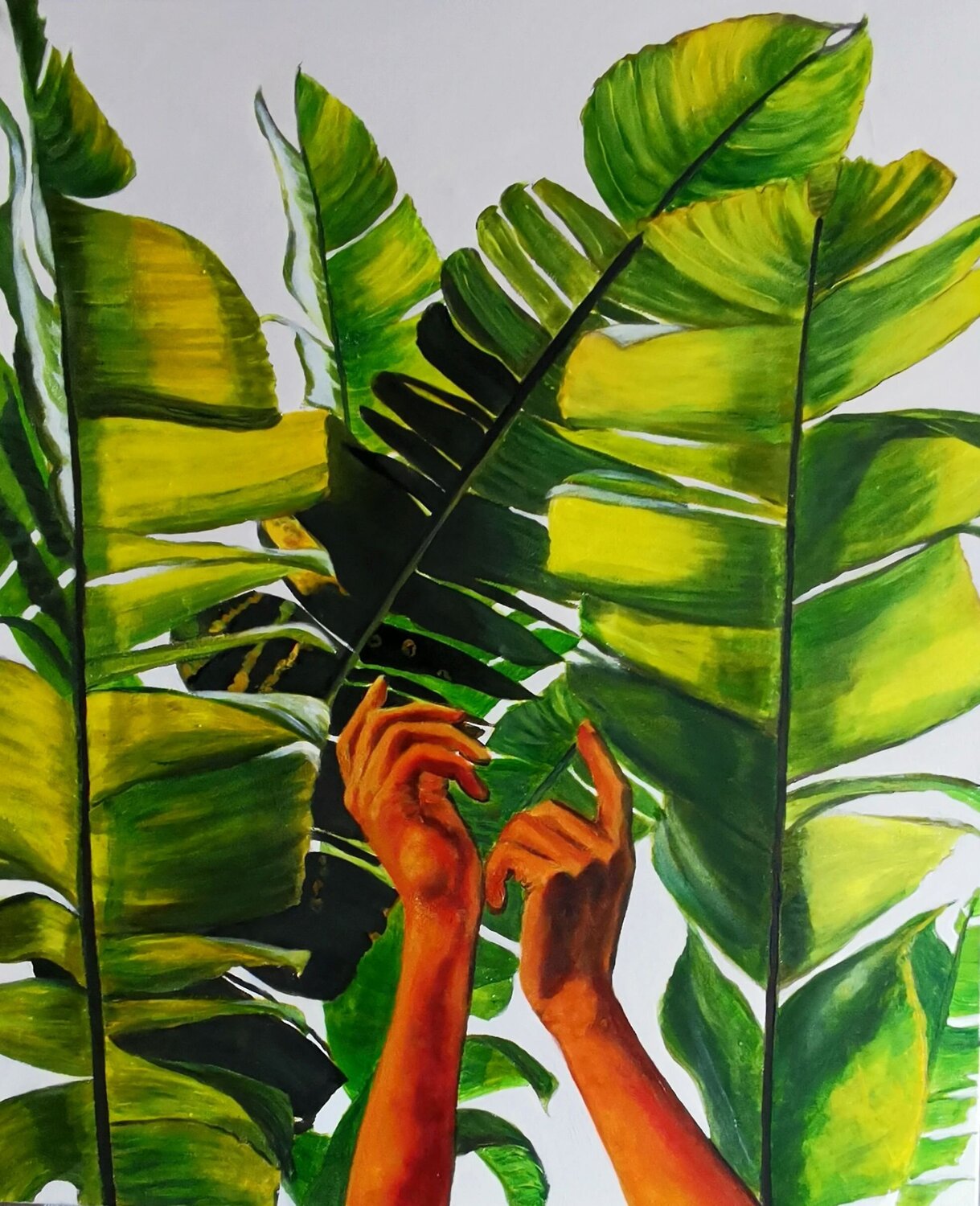 Im Anklang 2 Eva Vogt Original painting for sale