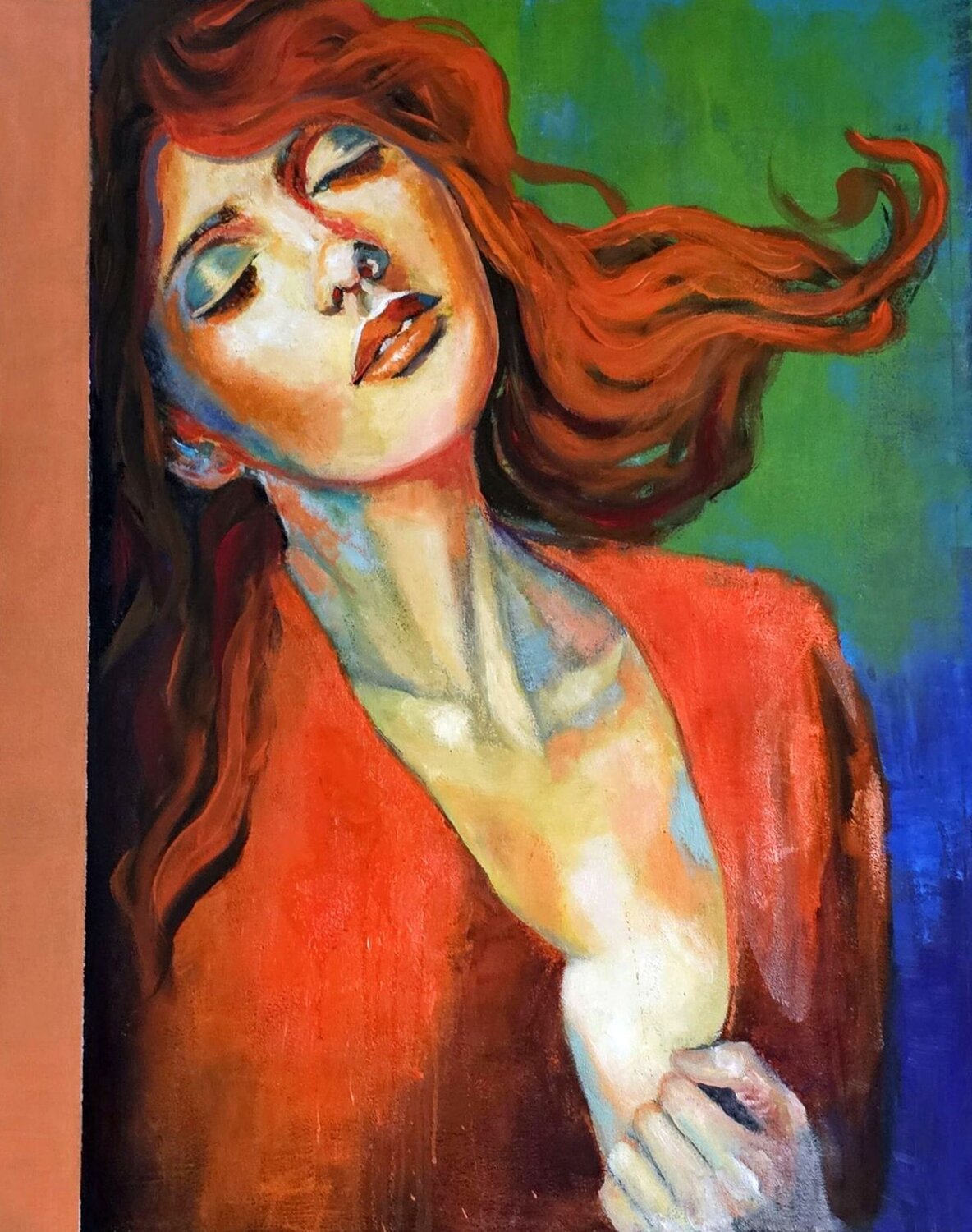 Verlangen Eva Vogt Original painting for sale
