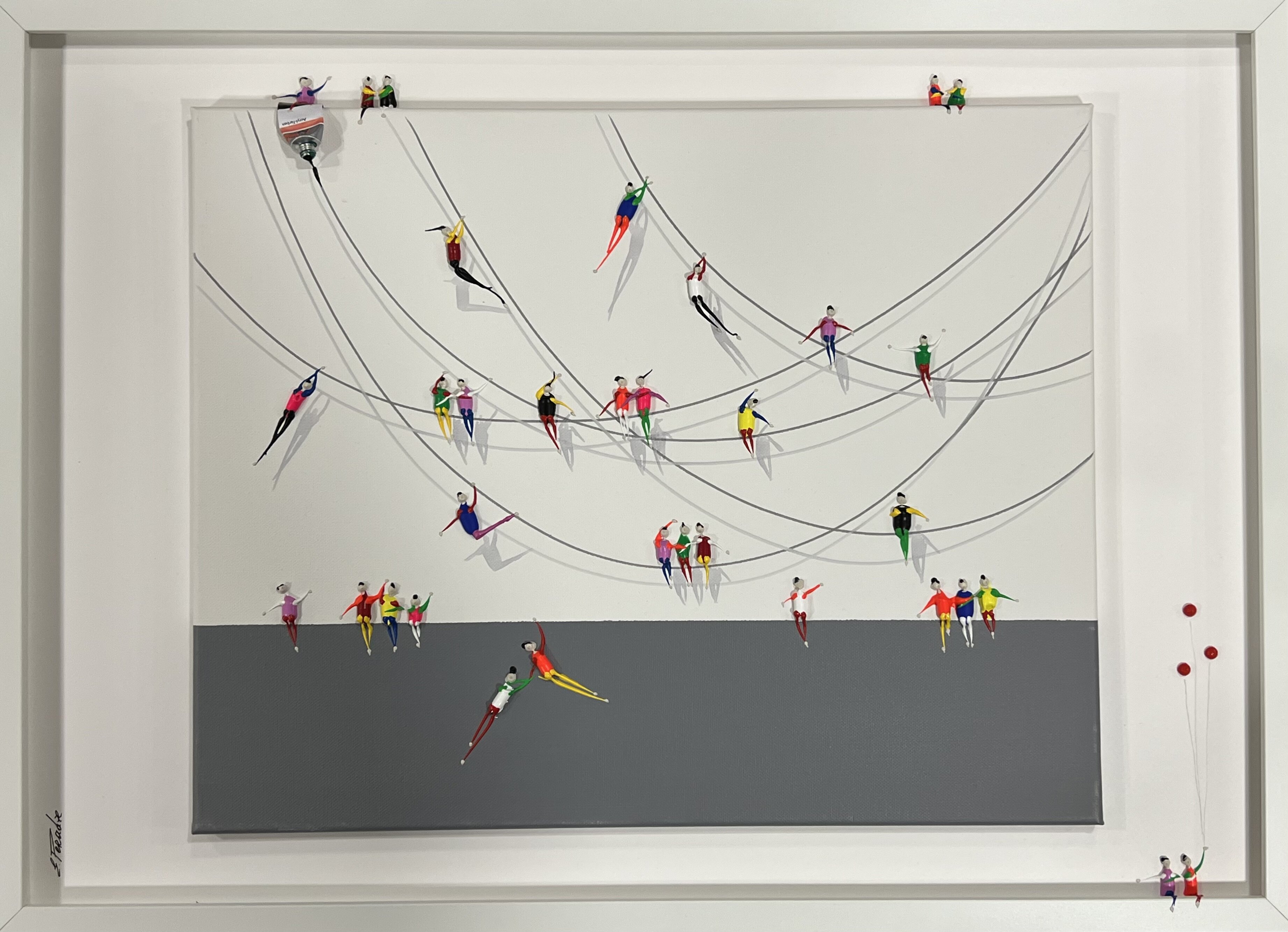 Topic Wire paintings