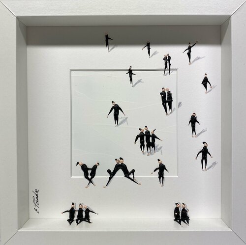 Action. Love.Freiheit.-1L by Eka Peradze, Painting for Sale on Select