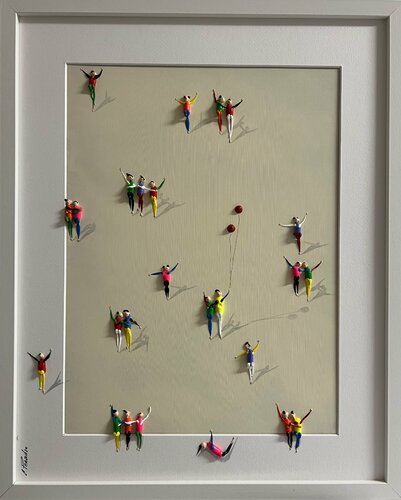Action. Love.Freiheit.-1sd by Eka Peradze, Painting for Sale on Select