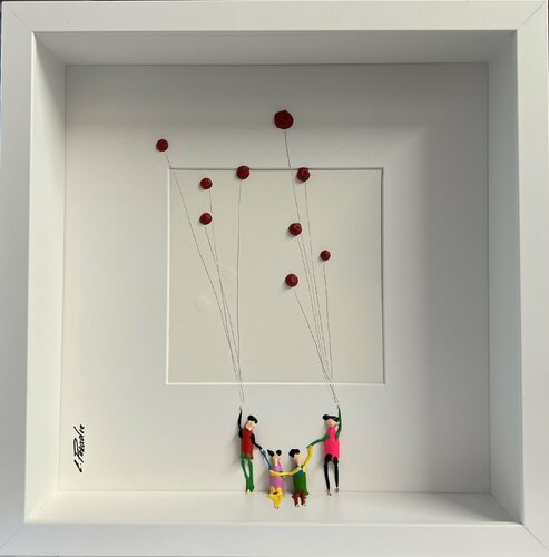 Action.Freedom. Love ❤️ PP by Eka Peradze, Painting for Sale on Select