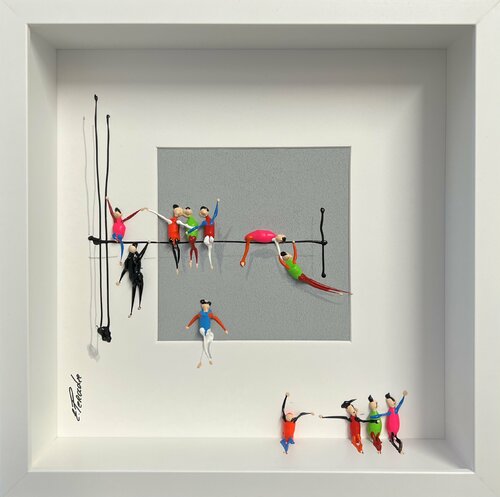 Action.Freedom. Love ❤️ QZ by Eka Peradze, Painting for Sale on Select