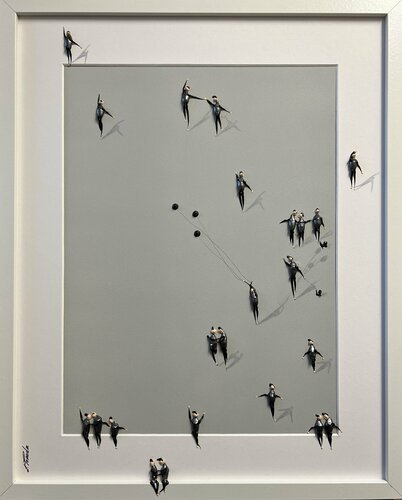 Action. Freedom. Love. EKA♥️♥️LP by Eka Peradze, Painting for Sale on Select