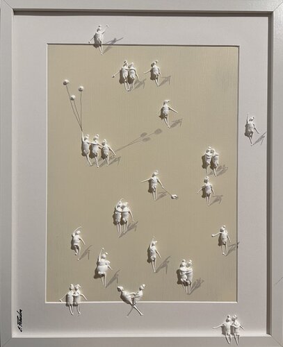 Action. Freedom. Love. EKA♥️Eka by Eka Peradze, Painting for Sale on Select