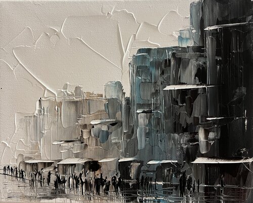 In the city I♥️ by Eka Peradze, Painting for Sale on Select