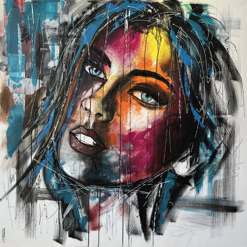 Frau. ♥️ by Eka Peradze, Painting for Sale on Select