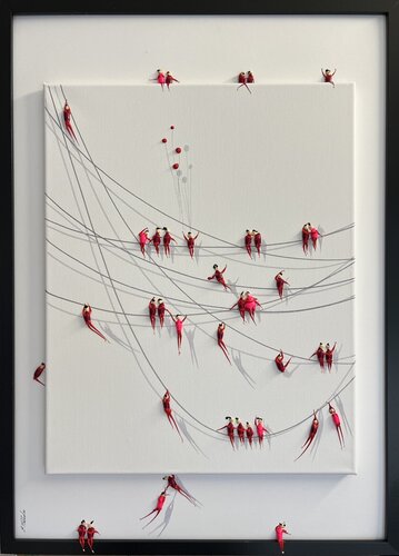 ♥️Action-Freiheit -12♥️Eka by Eka Peradze, Painting for Sale on Select