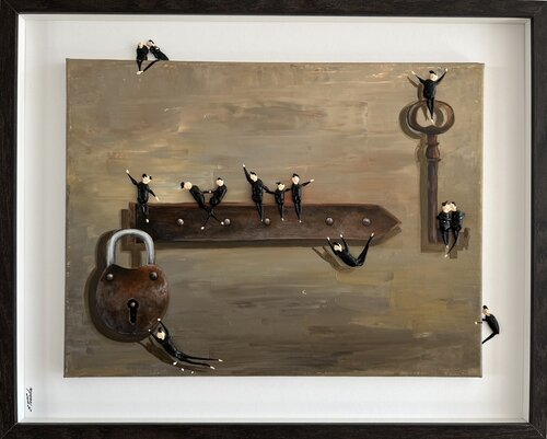 Summer SALE  DISCOUNT. Freedom. by Eka Peradze, Painting for Sale on Select
