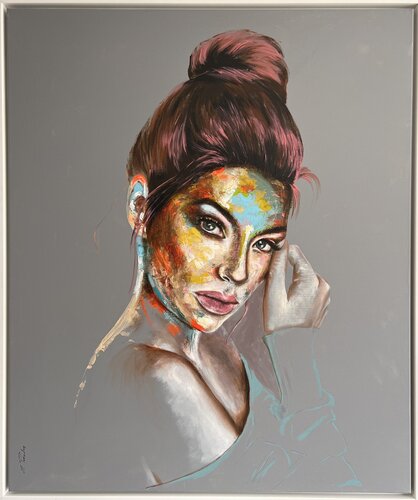 Frau. ♥️ by Eka Peradze, Painting for Sale on Select