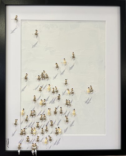 Action.Freedom. Love ❤️.♥️Eka by Eka Peradze, Painting for Sale on Select