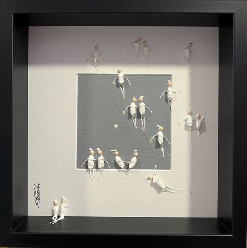 Freedom. find yourself. Love by Eka Peradze, Painting for Sale on Select