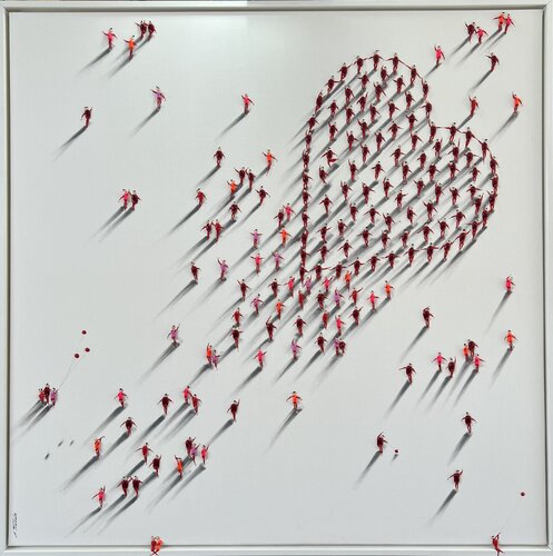 Freedom. Eka. your life. ❤️ Love by Eka Peradze, Painting for Sale on Select