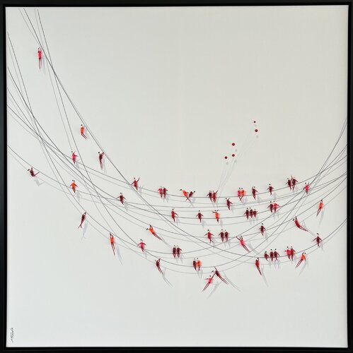 Freedom. Eka. your life. by Eka Peradze, Painting for Sale on Select