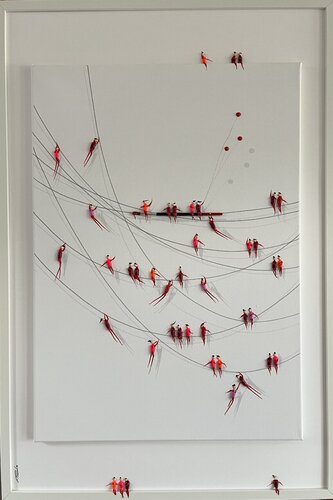 Freiheit.  Eka Peradze Art. Love by Eka Peradze, Painting for Sale on Select