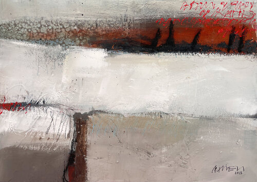 Benebelt (1271) by Robert Süess, Painting for Sale on Select