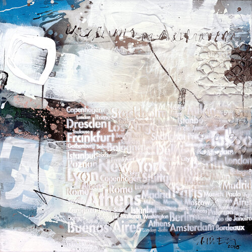 Verborgene Dinge (2413) by Robert Süess, Painting for Sale on Select