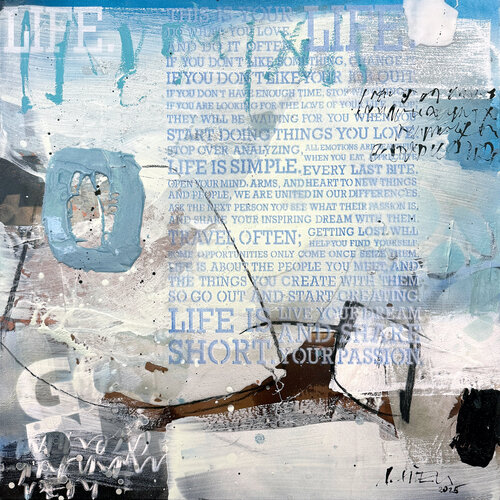 Himmelssprache (2415) by Robert Süess, Painting for Sale on Select