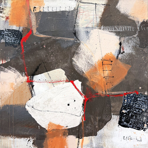 Auf Spurensuche (2149) by Robert Süess, Painting for Sale on Select