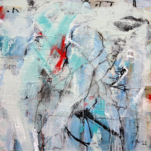 Zauber der Kälte (2384) by Robert Süess, Painting for Sale on Select
