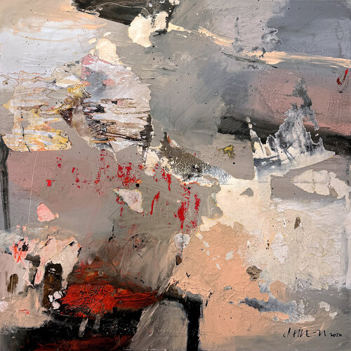 Wenn die Welt den Atem anhält (2803) by Robert Süess, Painting for Sale on Select